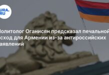 Политолог Оганисян предсказал печальной исход для Армении из-за антироссийских заявлений